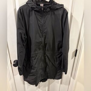 Old Navy Women's Charcoal Raincoat